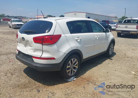 2015 Kia Sportage Lx from USA, damaged, VIN KNDPBCAC9F7759457